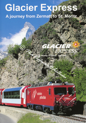 Travel guide Glacier Express in english